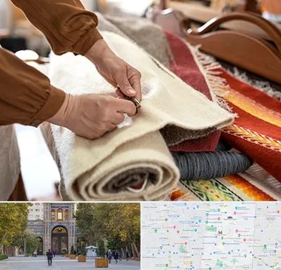 تولیدی فرش ماشینی در منطقه 12 تهران 