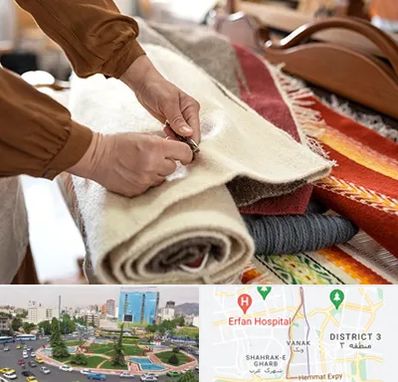 تولیدی فرش ماشینی در ونک 