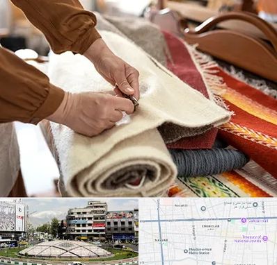 تولیدی فرش ماشینی در مرکز تهران