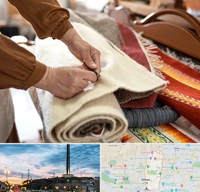 تولیدی فرش ماشینی در منطقه 2 تهران 