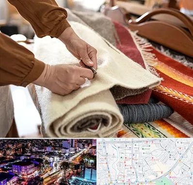 تولیدی فرش ماشینی در منظریه رشت 