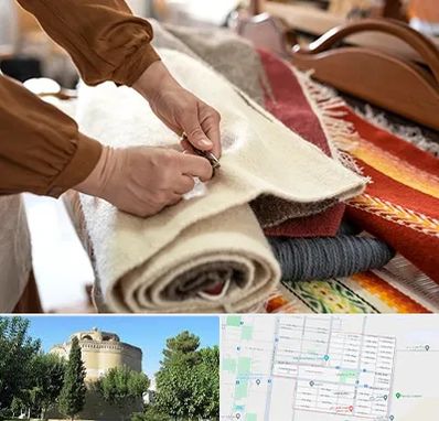 تولیدی فرش ماشینی در مرداویج اصفهان 