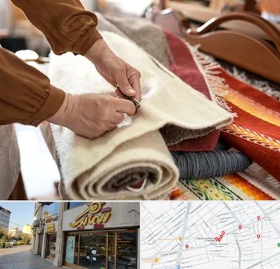 تولیدی فرش ماشینی در عطاران قم