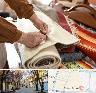 تولیدی فرش ماشینی در تربیت تبریز