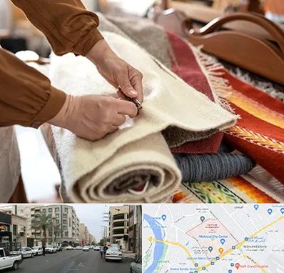 تولیدی فرش ماشینی در زیتون کارمندی اهواز 