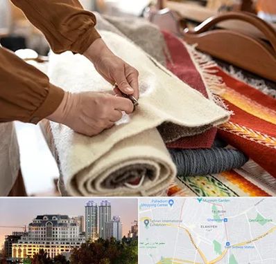 تولیدی فرش ماشینی در فرشته 