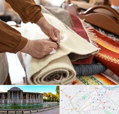 تولیدی فرش ماشینی در عفیف آباد شیراز 