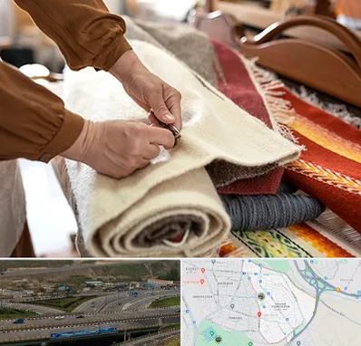 تولیدی فرش ماشینی در یاغچیان تبریز