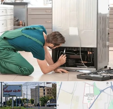 تعمیرکار فریزر در فاز یک اندیشه