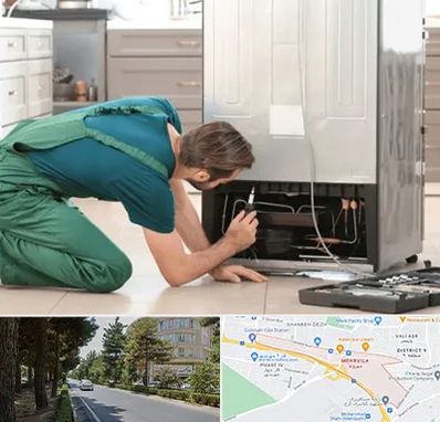 تعمیرکار فریزر در مهرویلا کرج 
