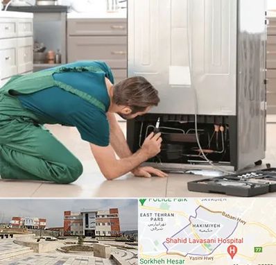 تعمیرکار فریزر در حکیمیه 