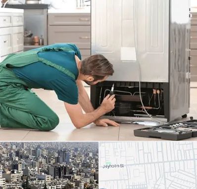 تعمیرکار فریزر در جیحون