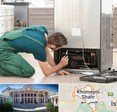 تعمیرکار فریزر در خمینی شهر
