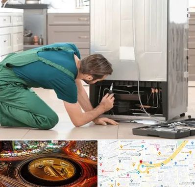 تعمیرکار فریزر در میدان ولیعصر 