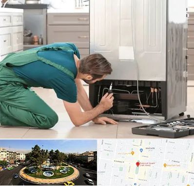 تعمیرکار فریزر در هفت حوض 