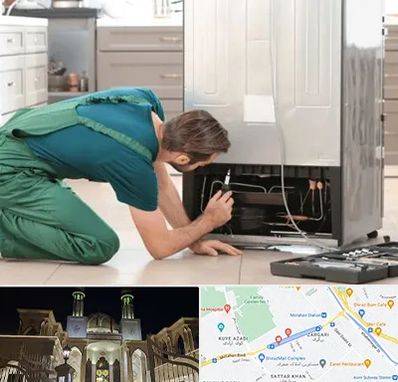 تعمیرکار فریزر در زرگری شیراز 