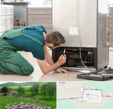 تعمیرکار فریزر در سراب