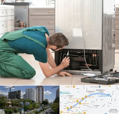 تعمیرکار فریزر در اندرزگو 