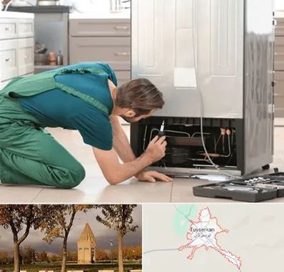 تعمیرکار فریزر در تویسرکان