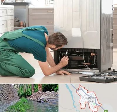 تعمیرکار فریزر در سراوان