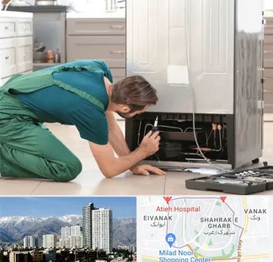 تعمیرکار فریزر در شهرک غرب 