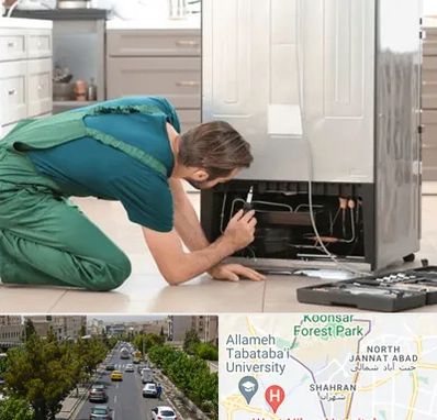 تعمیرکار فریزر در شهران 