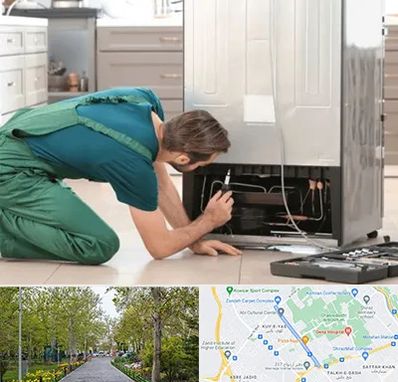 تعمیرکار فریزر در قدوسی غربی شیراز 