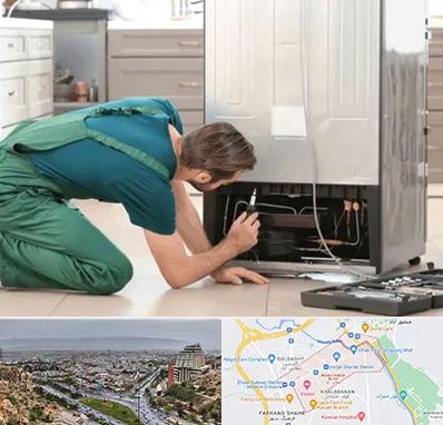 تعمیرکار فریزر در معالی آباد شیراز 