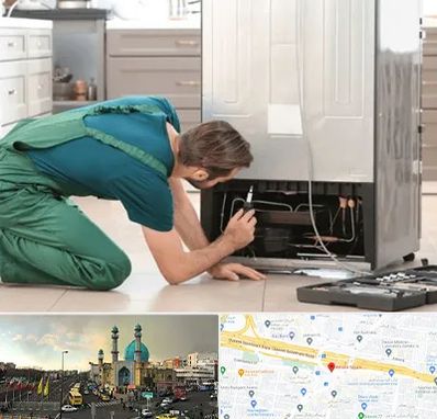 تعمیرکار فریزر در رسالت 