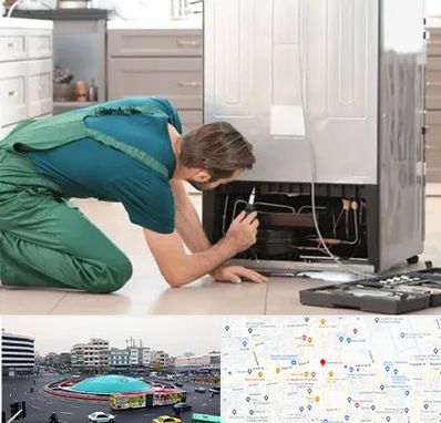 تعمیرکار فریزر در میدان انقلاب 