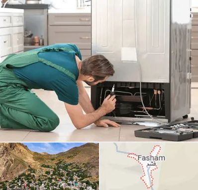 تعمیرکار فریزر در فشم