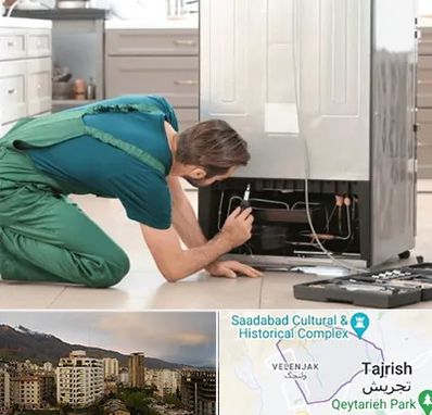 تعمیرکار فریزر در زعفرانیه 