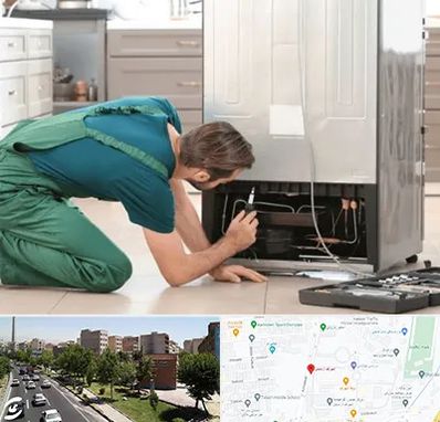 تعمیرکار فریزر در شهرک آزمایش 