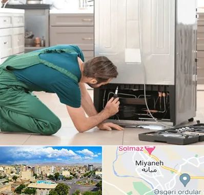 تعمیرکار فریزر در میانه