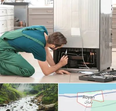 تعمیرکار فریزر در رویان