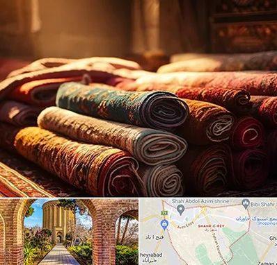 عمده فروشی فرش در شهر ری