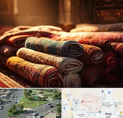 عمده فروشی فرش در شاهین ویلا کرج 