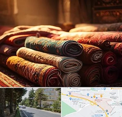 عمده فروشی فرش در مهرویلا کرج 