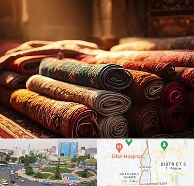 عمده فروشی فرش در ونک 