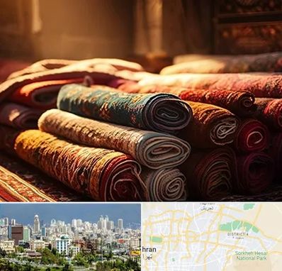 عمده فروشی فرش در شرق تهران 