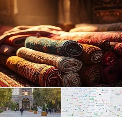 عمده فروشی فرش در منطقه 12 تهران 