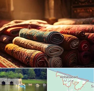 عمده فروشی فرش در عباس آباد