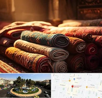 عمده فروشی فرش در هفت حوض 