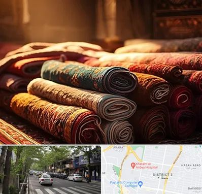 عمده فروشی فرش در ظفر 