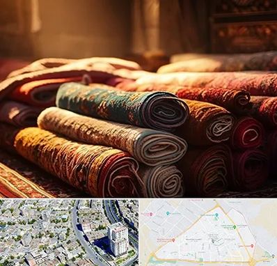 عمده فروشی فرش در قاسم آباد مشهد 