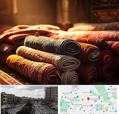 عمده فروشی فرش در بلوار فردوسی مشهد 