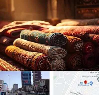 عمده فروشی فرش در چهارراه طالقانی کرج 