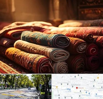 عمده فروشی فرش در میرداماد 