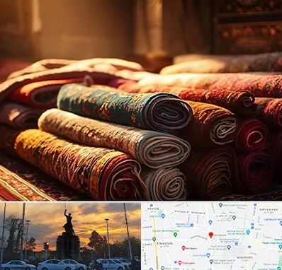 عمده فروشی فرش در میدان حر 