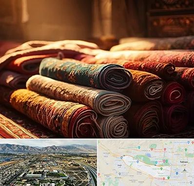 عمده فروشی فرش در منطقه 21 تهران 
